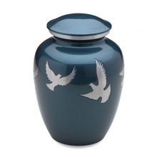 Birds Aluminum Cremation Urns