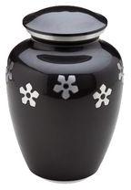 Gold and Black Aluminium Cremation Urn