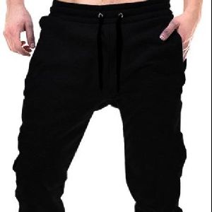 Men Black Track Pants