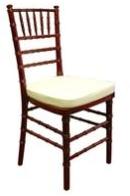 Mahagony Wooden Chiavari Chair with cushion