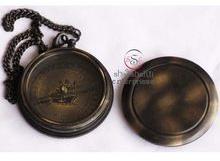 Antique Black Pocket Compass