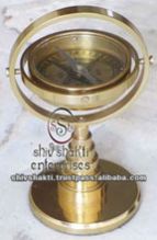 Brass Gimbals compass