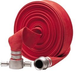 flexible black PVC lining fire hose