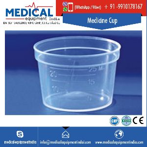 Transparent Plastic Medicine Measuring Cup