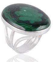 Large Stone Handmade Silver Ring