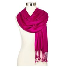 Pashmina Fringes Shoulder Wrap Scarf