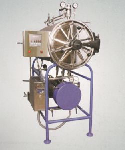 Horizontal High Pressure Sterilizer with PLC-Micro Processor Controller