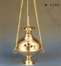 BRASS BAKHOOR BURNER