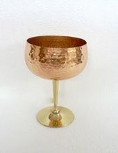 COPPER WINE GOBLET CUP