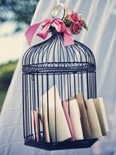 Decorative metal bird cages