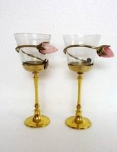 LOWER DECORATED CHAMPAGNE GOBLET CUP