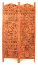 Wooden carving Arabian style folding panel