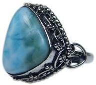 Quality Larimar Ring