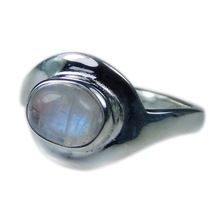 rainbow moonstone Ring