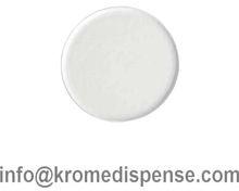 Round Ceramic White Blank Plate