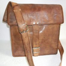 Leather Messenger Bag