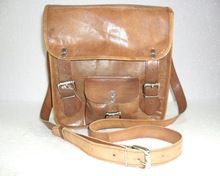 Sling Leather Messenger Bag