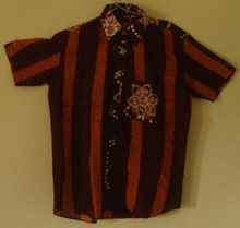 Casual wear printed batik shirts