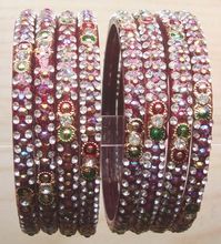 Indian traditional glass bangles