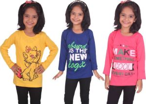 Girls Full Sleeve T-Shirts