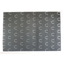 dark grey paper silver print sheets