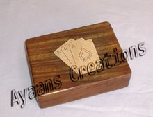 Wooden Card Box