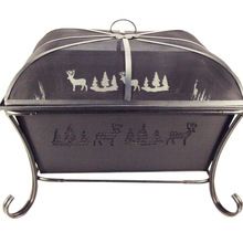 Fire Pit Wildlife Black