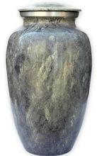 Grey Color Aluminium Cremation Urn