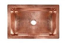 Polished Standard Copper Sink