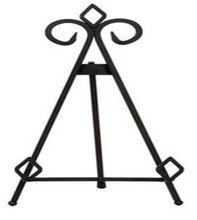 unique wrought iron standing easel