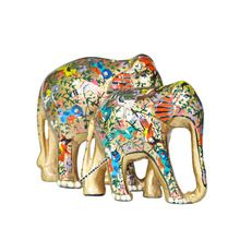 Hand painted souvenir elephant