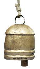 small round rustic mini cow bell