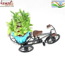 metal bicycle planter plant stand