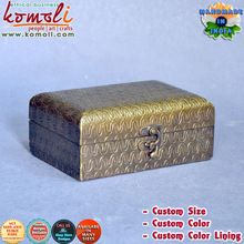 Metal Sheet Wooden Box