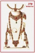 Arabic polki bridal jewelry set