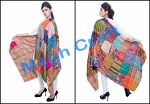 Hand Embroidered Nakshi Kantha Stole