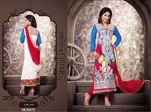 Pakistani semi stitch Salwar kameez