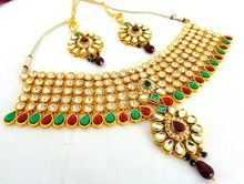 POLKI STONE WEDDING WEAR JEWELRY