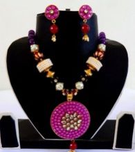 RAJWADA STYLE HANDMADE NECKLACE SETS