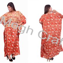 V-Neck Long Kaftan Dresses