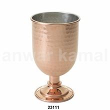 Hammered Copper Goblet