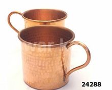 Solid Copper Mugs Set