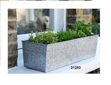 zinc planter