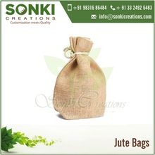 Drawstring Jute Gift Bag