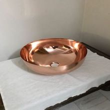 Stainless Steel Copper Plated Wash Basi