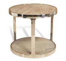 Round Shape Wooden Table