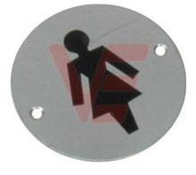 Bathroom Sign Plate - Female