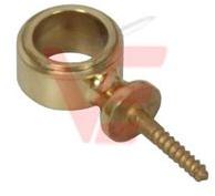 Brass Threaded Stair Rod Eye