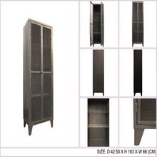 Iron Glass Cabinet