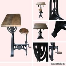 Iron Wooden Table